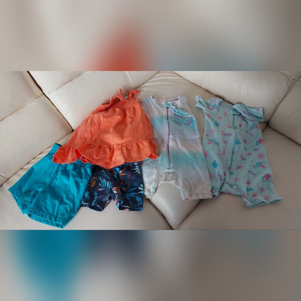 **3 Listings $20**                  Colorful Baby Clothing Set